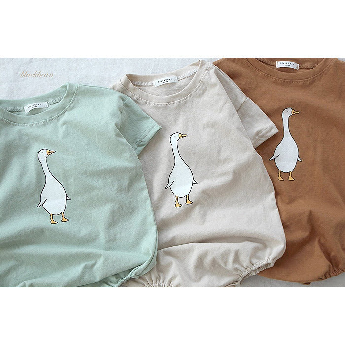 Cotton Goose Romper