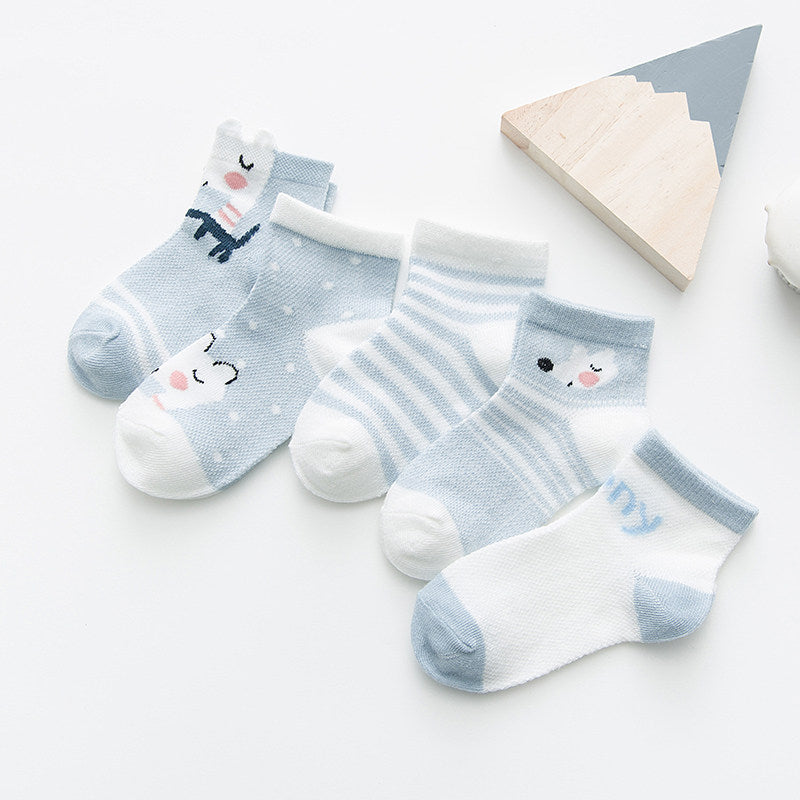 5 Pack Baby Socks