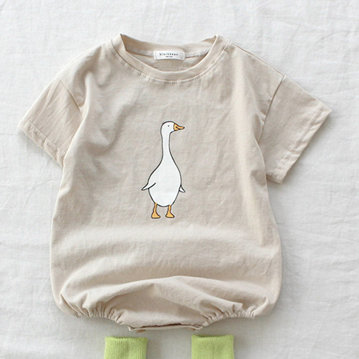 Cotton Goose Romper